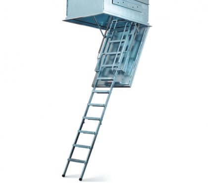 Металлическая чердачная лестница утепленная Wippro Zink